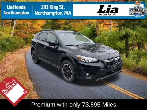 Black 2021 Subaru Crosstrek Premium for sale in Northampton, MA