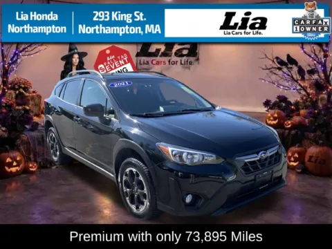 Black 2021 Subaru Crosstrek Premium for sale in Northampton, MA