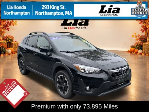 Black 2021 Subaru Crosstrek Premium for sale in Northampton, MA