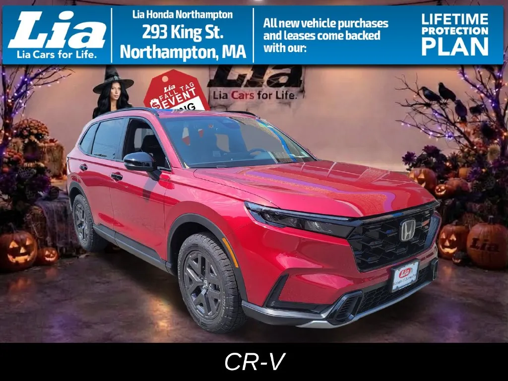Red 2027 Honda CR-V Hybrid TrailSport for sale in Northampton, MA