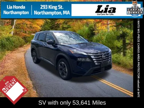 Blue 2025 Nissan Rogue SV for sale in Northampton, MA