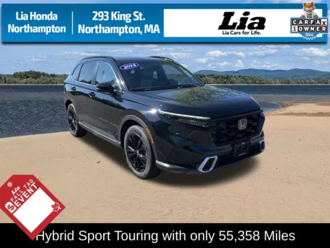Black 2024 Honda CR-V Hybrid Sport Touring for sale in Northampton, MA