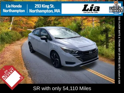 White 2024 Nissan Versa 1.6 SR for sale in Northampton, MA
