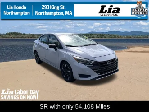 White 2024 Nissan Versa 1.6 SR for sale in Northampton, MA