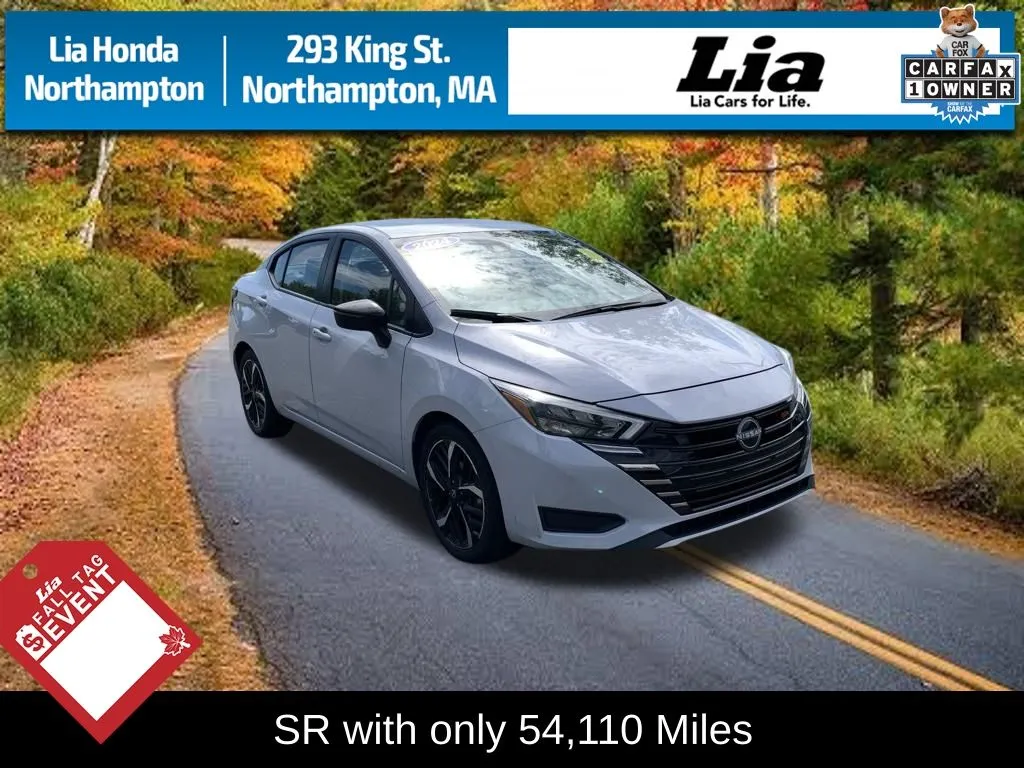 White 2024 Nissan Versa 1.6 SR for sale in Northampton, MA