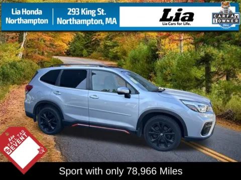 Silver 2019 Subaru Forester Sport for sale in Northampton, MA