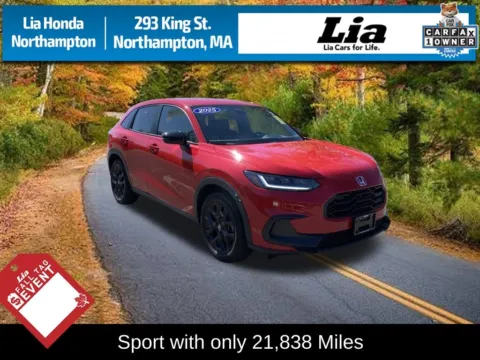 Red 2025 Honda HR-V Sport for sale in Northampton, MA