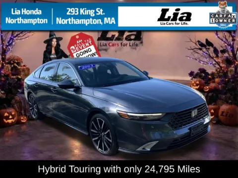 Gray 2023 Honda Accord Hybrid Touring for sale in Northampton, MA
