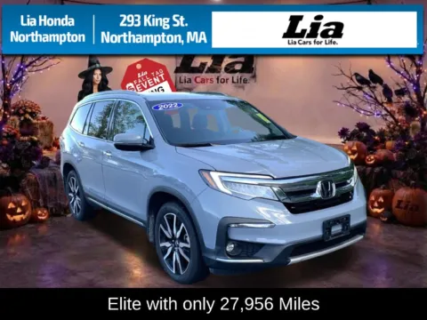 Gray 2022 Honda Pilot Elite for sale in Northampton, MA
