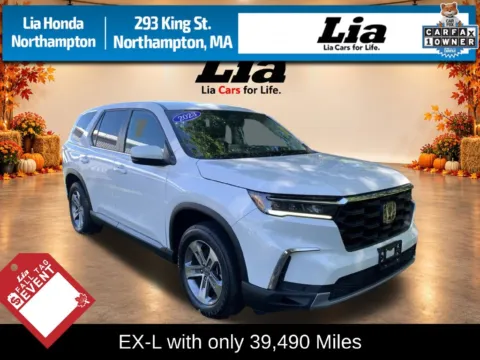 White 2023 Honda Pilot EX-L for sale in Northampton, MA
