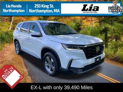 White 2023 Honda Pilot EX-L for sale in Northampton, MA