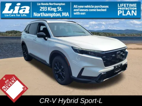 White 2026 Honda CR-V Hybrid Sport-L for sale in Northampton, MA