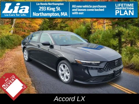 Black 2026 Honda Accord LX for sale in Northampton, MA