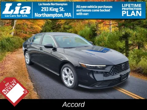 Black 2026 Honda Accord LX for sale in Northampton, MA