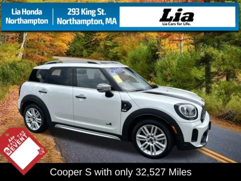 White 2023 MINI Cooper S Countryman Signature for sale in Northampton, MA