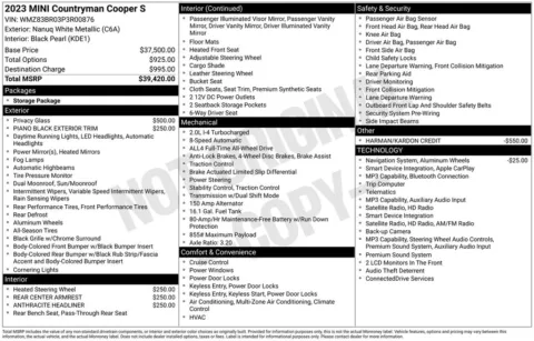 More photos of 2023 MINI Cooper S Countryman Signature at Lia Honda Northampton, MA