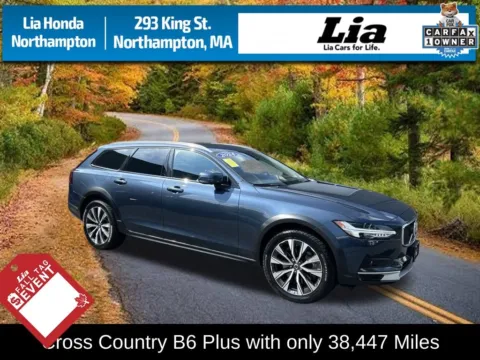 Blue 2024 Volvo V90 Cross Country B6 for sale in Northampton, MA