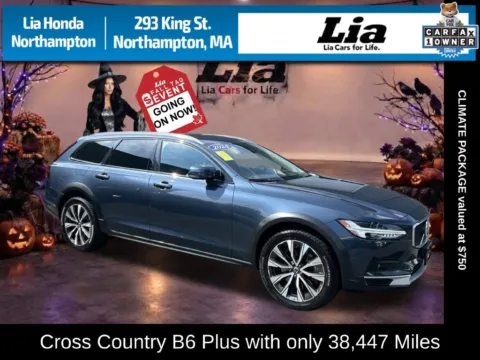 Blue 2024 Volvo V90 Cross Country B6 for sale in Northampton, MA