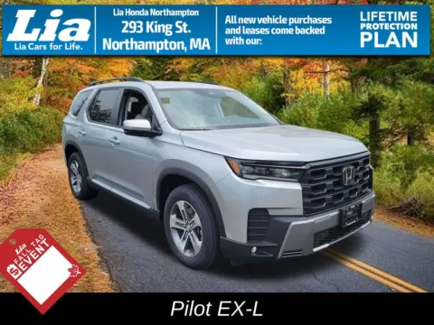 Silver 2026 Honda Pilot EX-L for sale in Northampton, MA