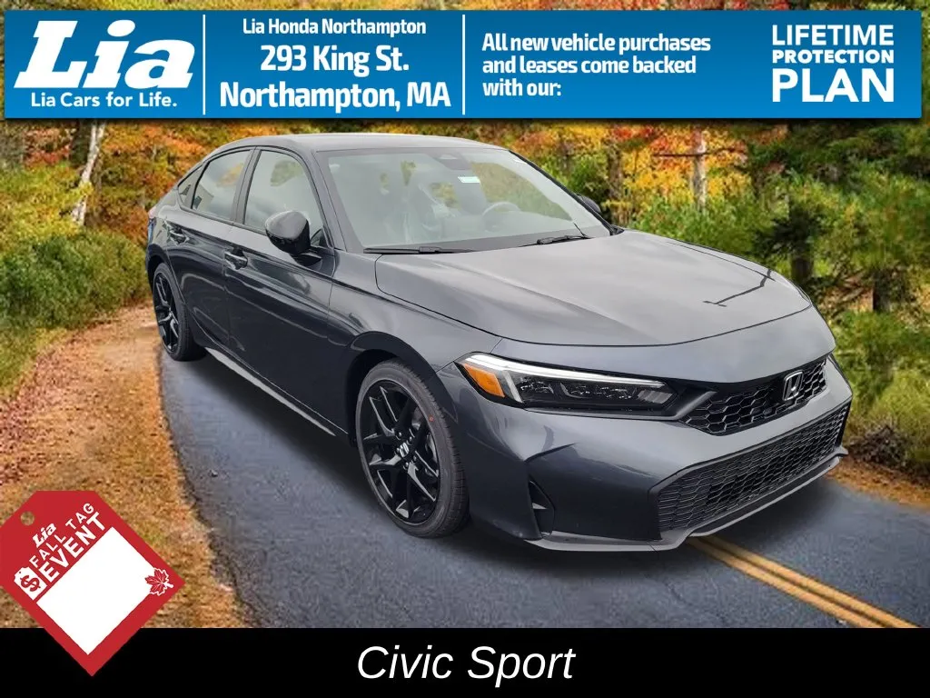 Gray 2026 Honda Civic Sport for sale in Northampton, MA