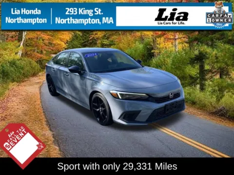Gray 2024 Honda Civic Sport for sale in Northampton, MA