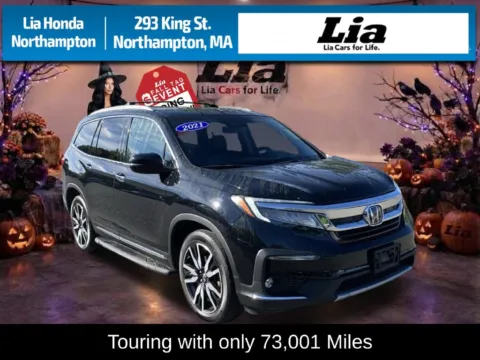 Black 2021 Honda Pilot Touring for sale in Northampton, MA
