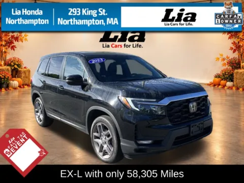 Black 2023 Honda Passport EX-L for sale in Northampton, MA