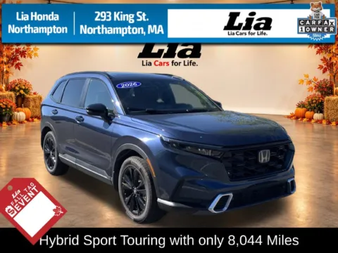 Blue 2026 Honda CR-V Hybrid Sport Touring for sale in Northampton, MA