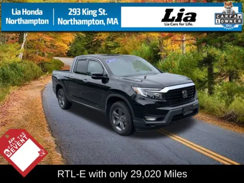 Black 2023 Honda Ridgeline RTL-E for sale in Northampton, MA