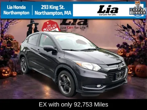 Purple 2018 Honda HR-V EX for sale in Northampton, MA
