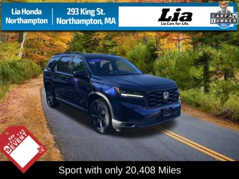 Black 2025 Honda Pilot Sport for sale in Northampton, MA