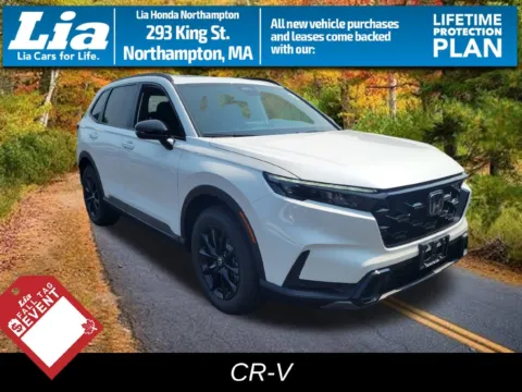 White 2026 Honda CR-V Hybrid Sport-L for sale in Northampton, MA