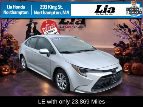 Silver 2024 Toyota Corolla LE for sale in Northampton, MA