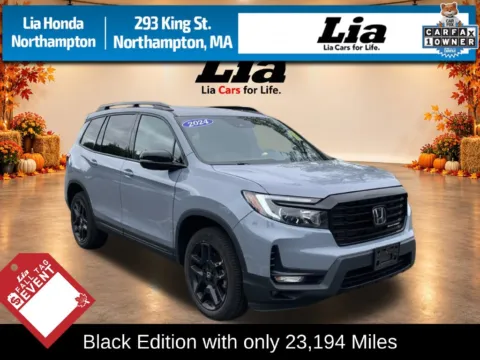 Gray 2024 Honda Passport Black Edition for sale in Northampton, MA
