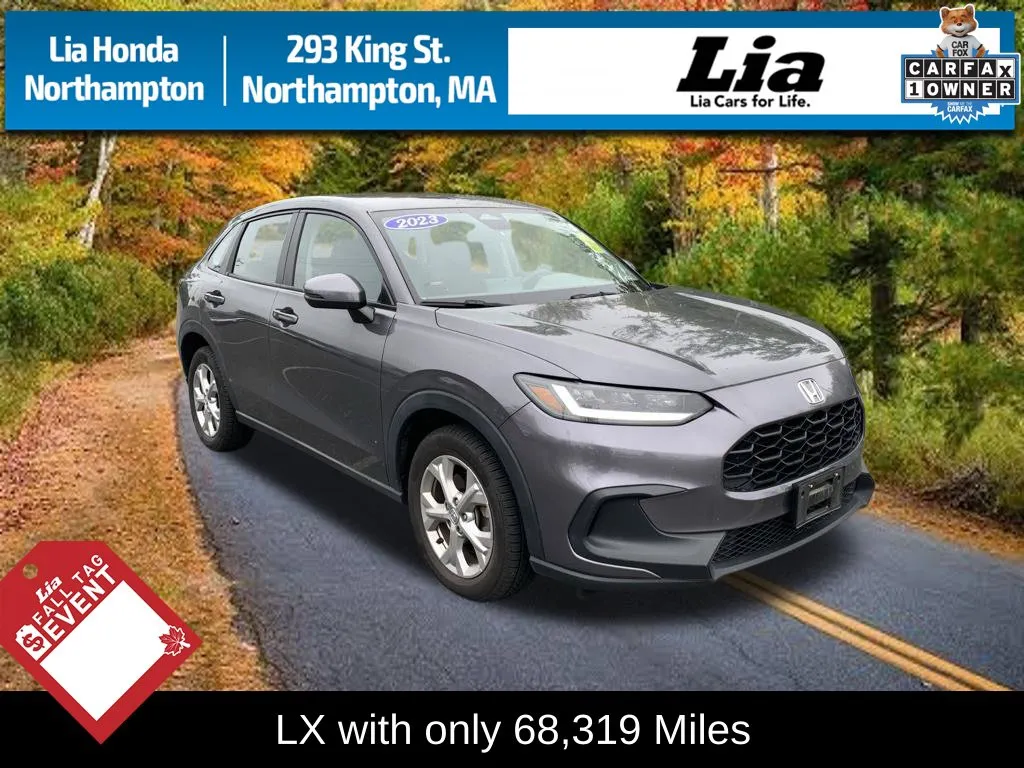 Gray 2023 Honda HR-V LX for sale in Northampton, MA