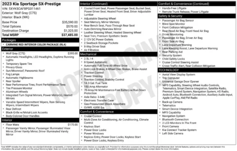 More photos of 2023 Kia Sportage SX-Prestige at Lia Honda Northampton, MA