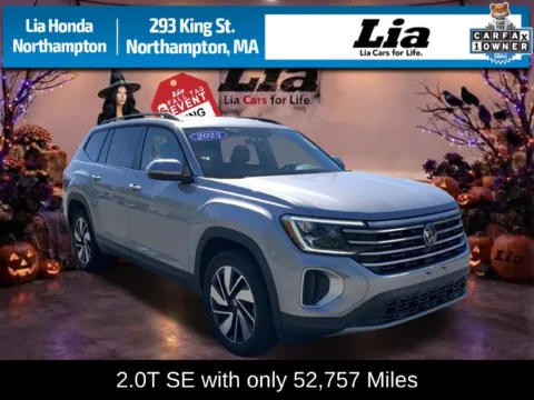 Silver 2025 Volkswagen Atlas 2.0T SE w/Technology for sale in Northampton, MA