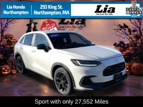 White 2024 Honda HR-V Sport for sale in Northampton, MA
