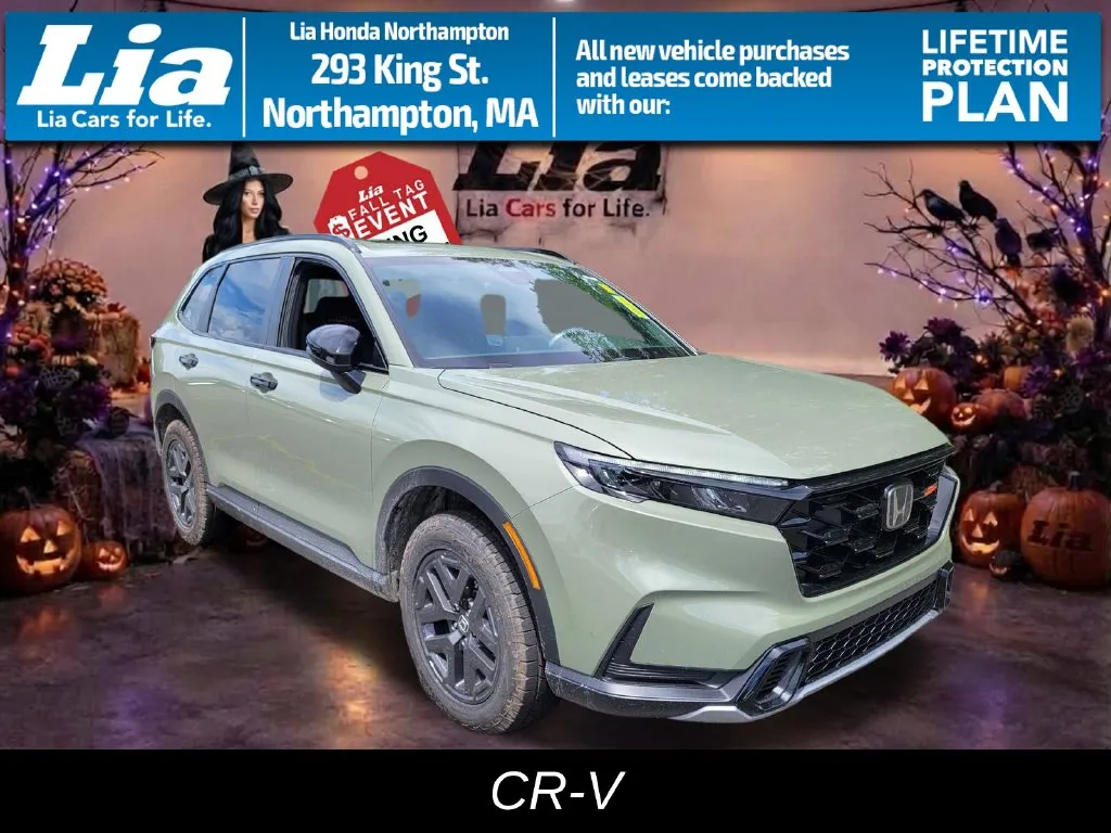 Green 2027 Honda CR-V Hybrid TrailSport for sale in Northampton, MA