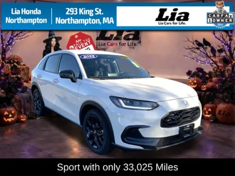 White 2025 Honda HR-V Sport for sale in Northampton, MA