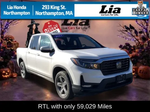 White 2023 Honda Ridgeline RTL for sale in Northampton, MA