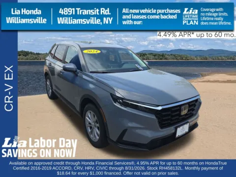 Gray 2024 Honda CR-V EX for sale in Buffalo, NY