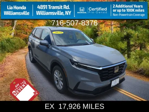 Gray 2024 Honda CR-V EX for sale in Buffalo, NY