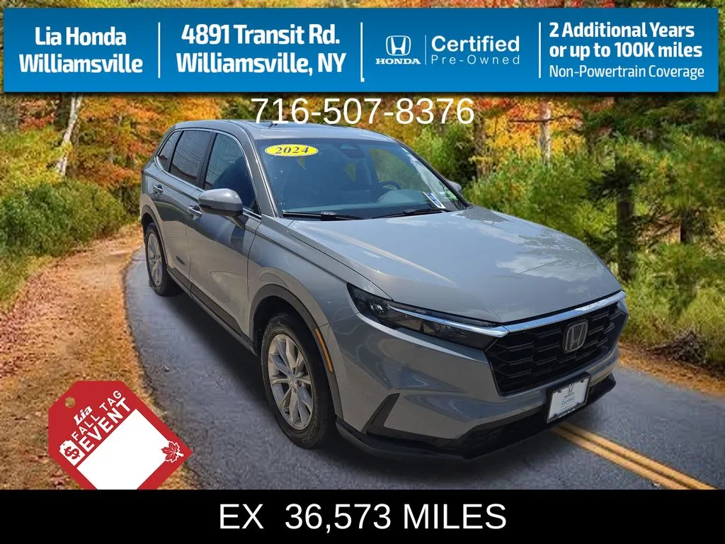 Gray 2024 Honda CR-V EX for sale in Buffalo, NY