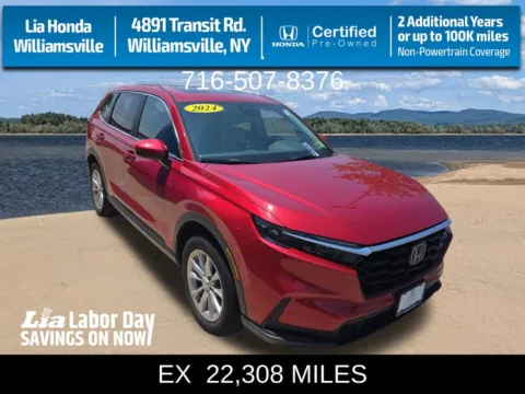 Red 2024 Honda CR-V EX for sale in Buffalo, NY