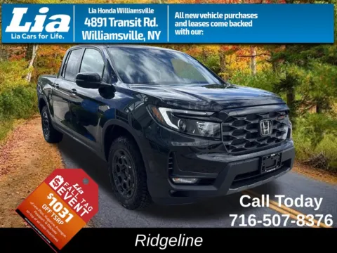 Black 2026 Honda Ridgeline TrailSport+ for sale in Buffalo, NY