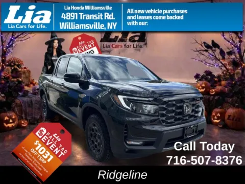 Black 2026 Honda Ridgeline TrailSport+ for sale in Buffalo, NY