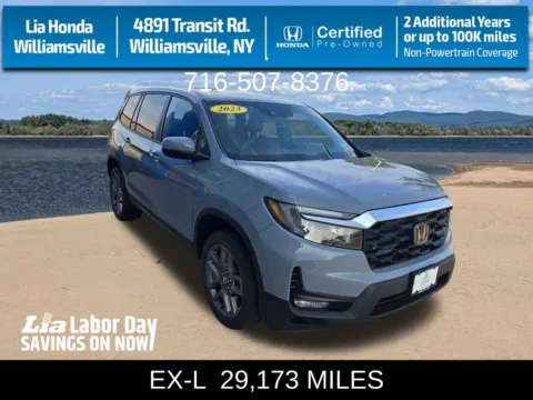 Gray 2023 Honda Passport EX-L for sale in Buffalo, NY