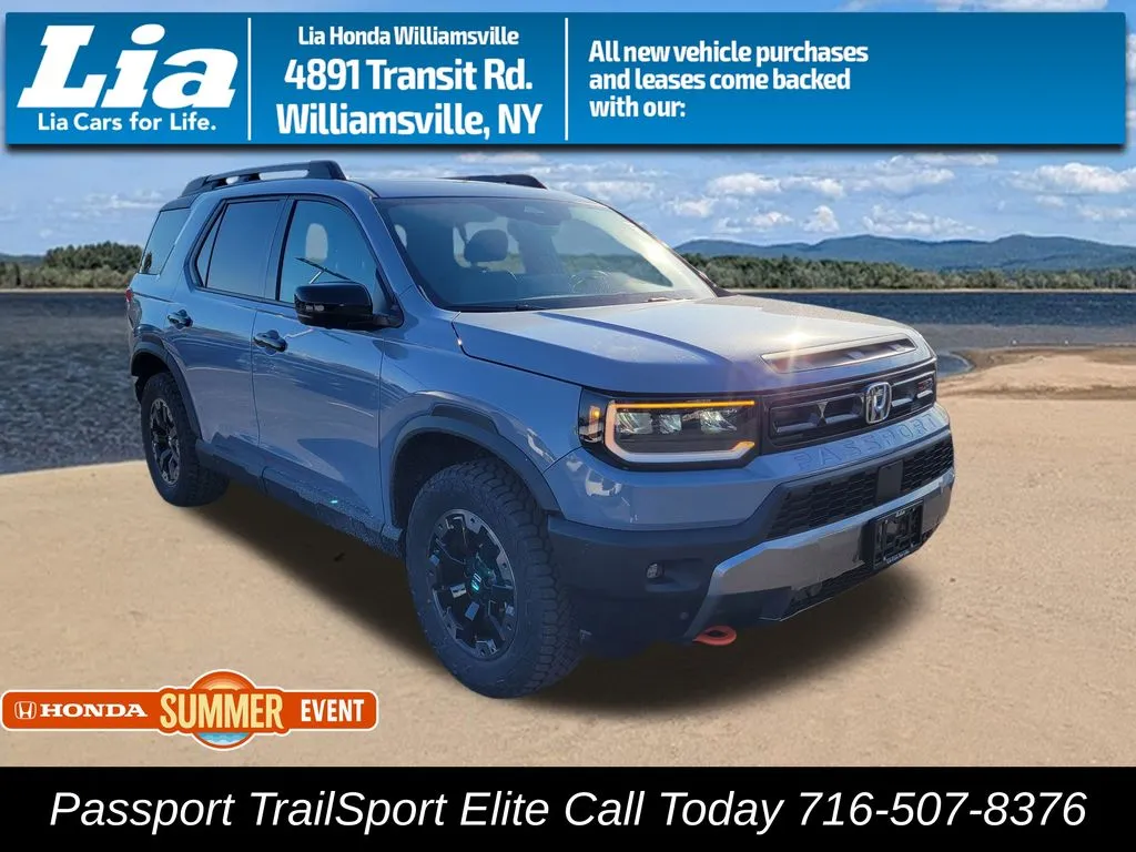 Gray 2026 Honda Passport TrailSport Elite for sale in Buffalo, NY