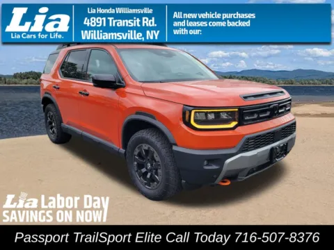 Orange 2026 Honda Passport TrailSport Elite for sale in Buffalo, NY